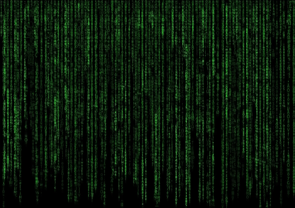 Free matrix background